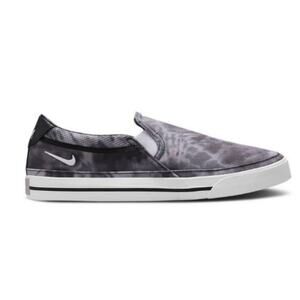 Nike Men's Court Legacy Print Tie-Dye Grey Fog Shoes Sneakers Size 10